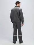 Костюм Лигор-1 СОП (тк.Смесовая,210) брюки, т.серый/св.серый