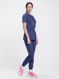 Костюм женский MedLine Оксана (тк.Стрейч,120), т.синий