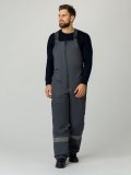 Полукомбинезон зимний Квайл (тк.Смесовая,210), т.серый