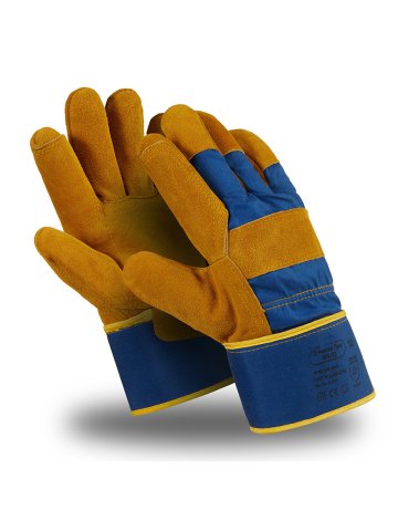 Перчатки Manipula Specialist® Сталкер Про (спилок/ткань+интерлок), SPL-72/MG-292