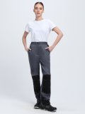 Костюм женский Вектрон-1 (тк.Смесовая,240) брюки, серый/красный/черный