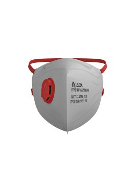 Респиратор складной DSK 5502 НК с клапаном, FFP3