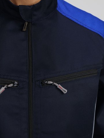 Костюм женский ProfLineSpecialist-2 (тк.Смесовая,240) п/к, т.синий/васильковый