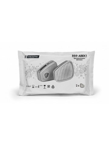 Фильтр противогазовый RESPIK® R59 А1В1Е1К1 (2 шт)