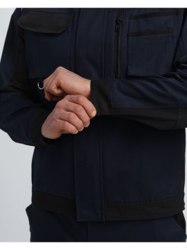 Куртка Айкор (тк.Смесовая,260), т.синий/черный