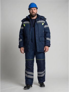 Костюм зимний ProfLineSpecialist (тк.Мембрана) п/к, т.синий