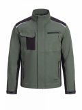 Куртка ProfLineLeader (тк.Хлопок/Спандекс,260), хаки/черный