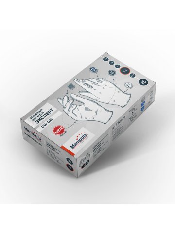 Перчатки Manipula Specialist® Эксперт (нитрил 0,08 мм, упак. 50пар), DG-021