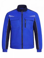 Куртка ProfLineSpecialist (тк.Смесовая,240), васильковый/т.синий